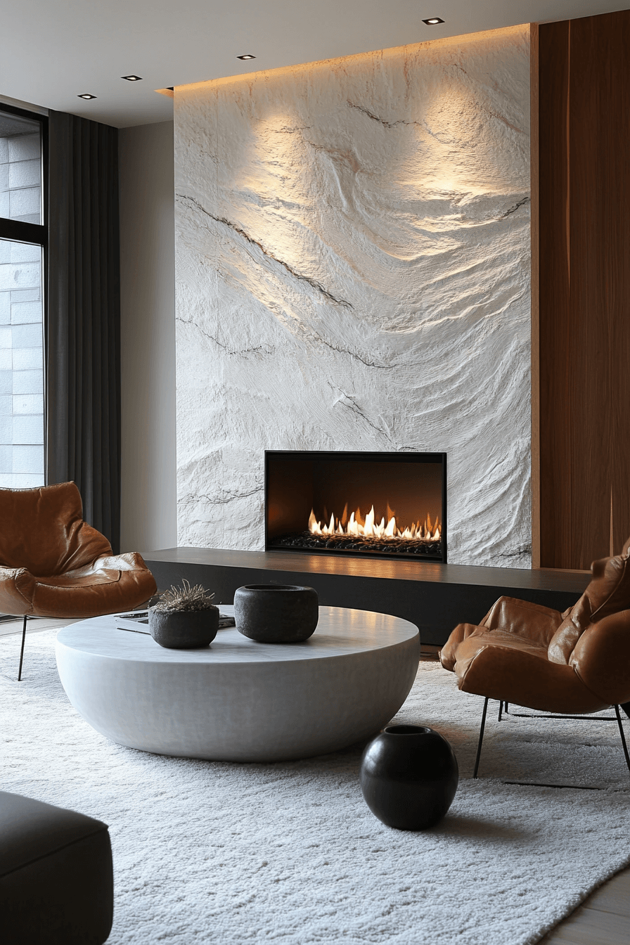 modern fireplace ideas