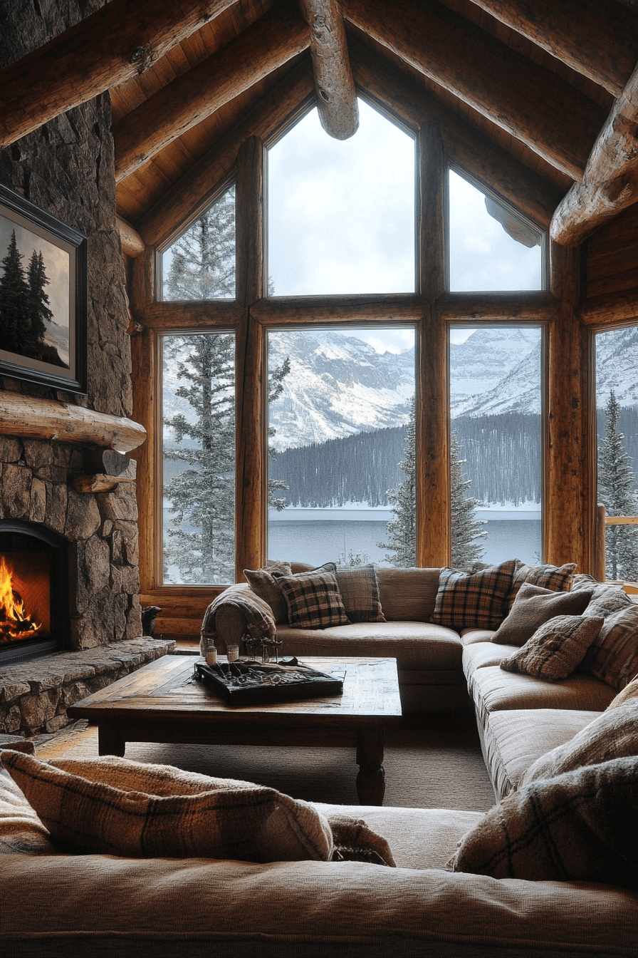 log home interiors