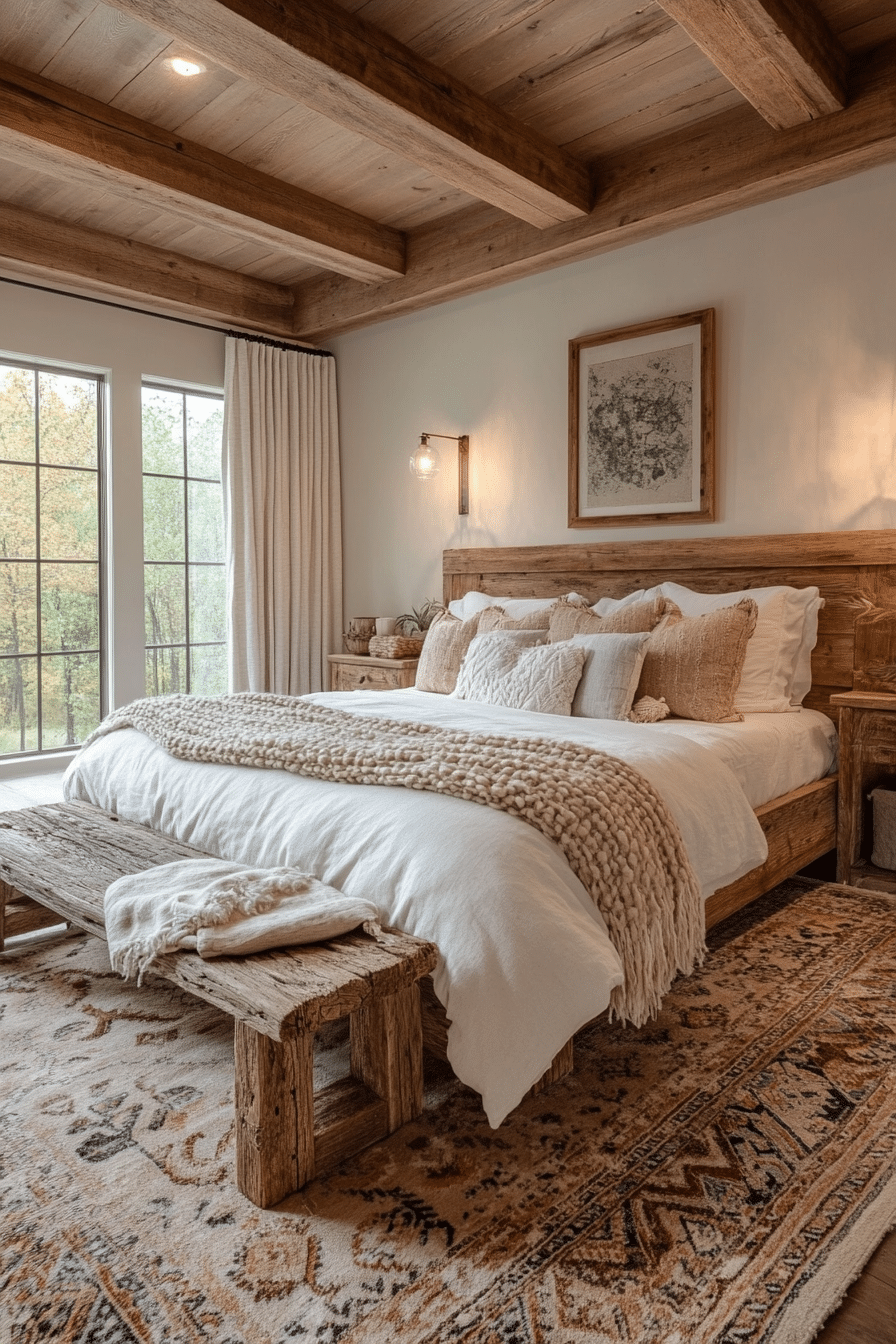earthy boho decor