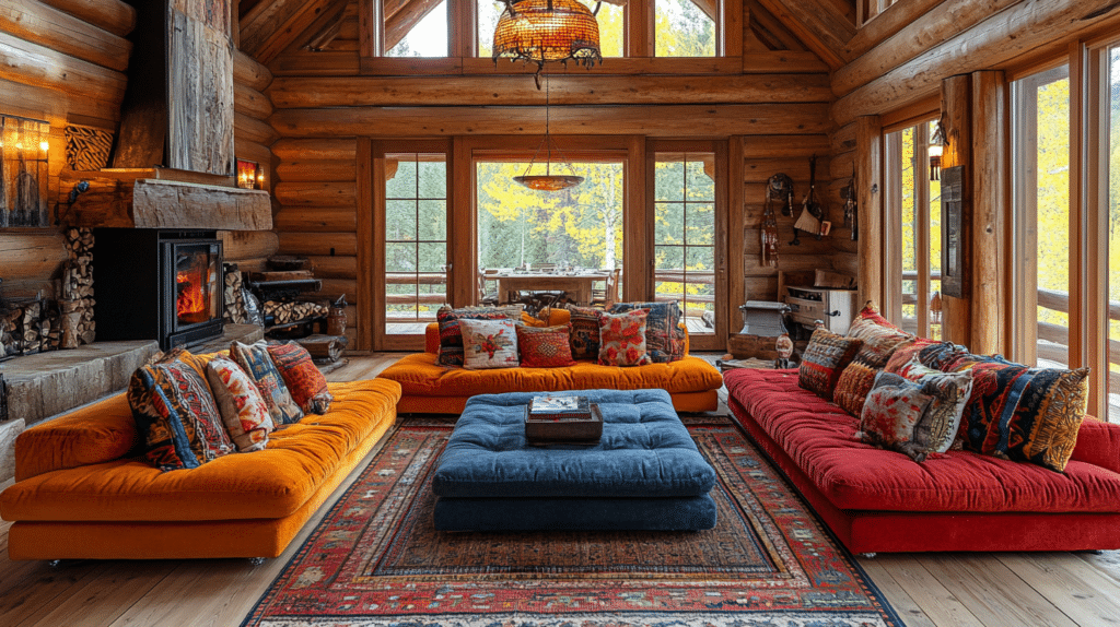 log home interiors