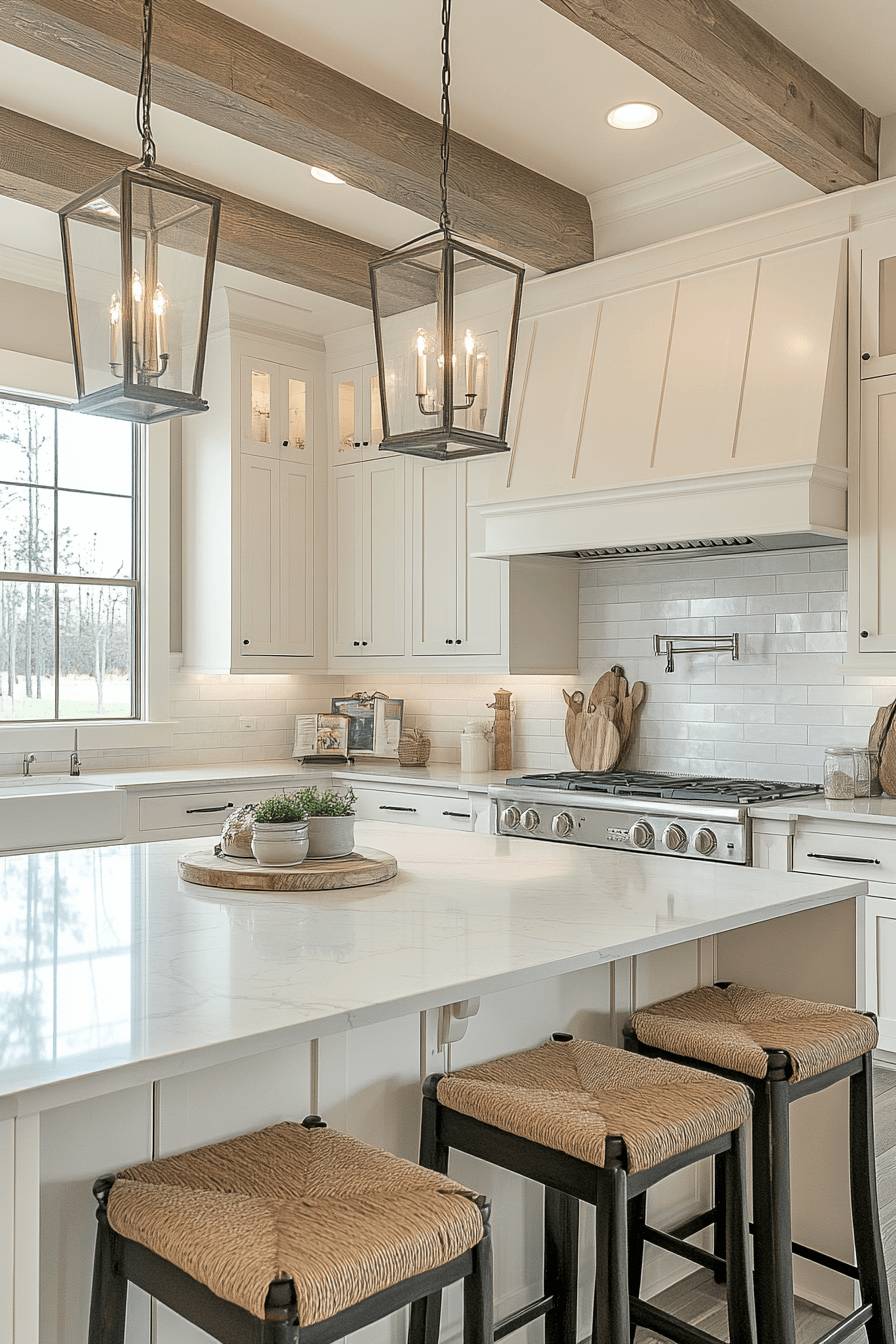monochromatic kitchen