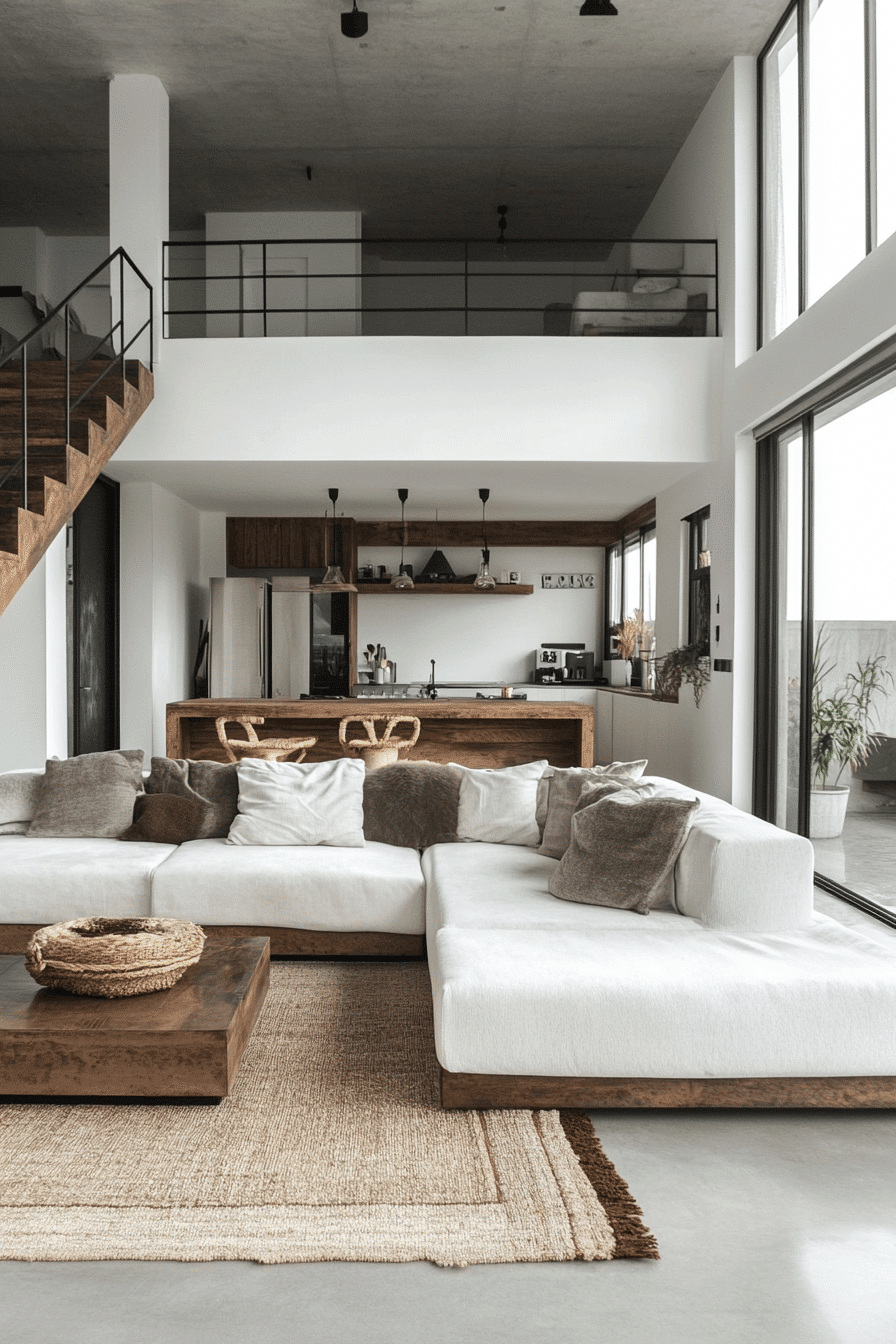 contemporary modern living room