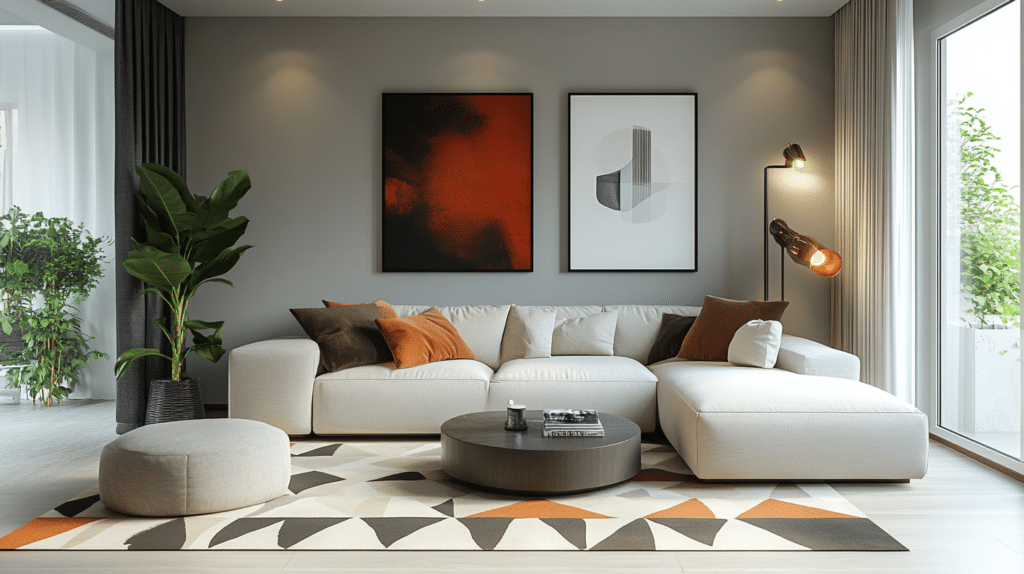 Modern apartment decor minimalist