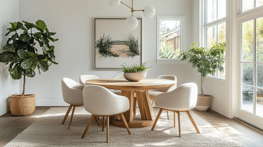 contemporary dining room