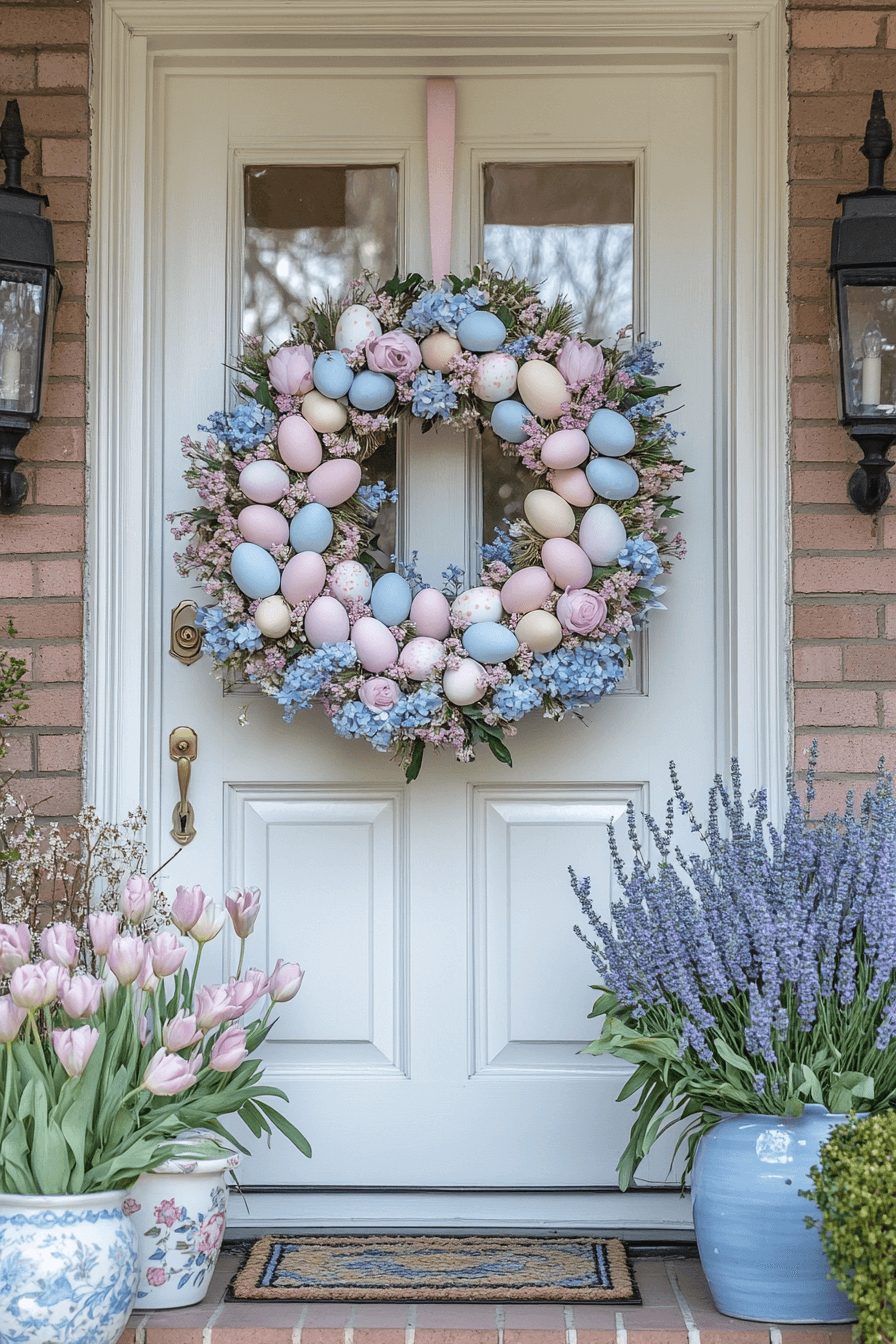 easter wreaths for front door