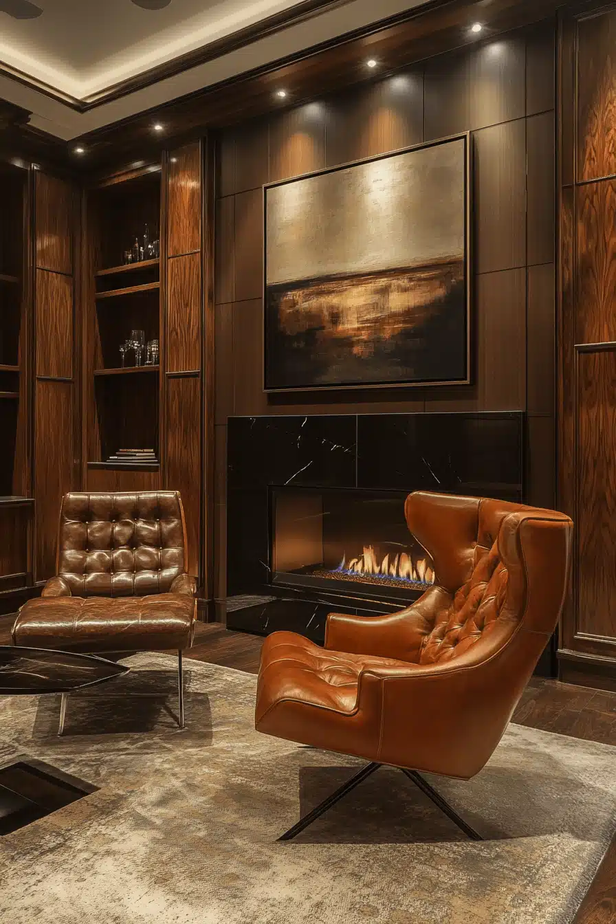 Classy man cave