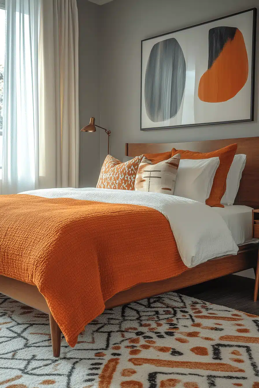 retro bedroom
