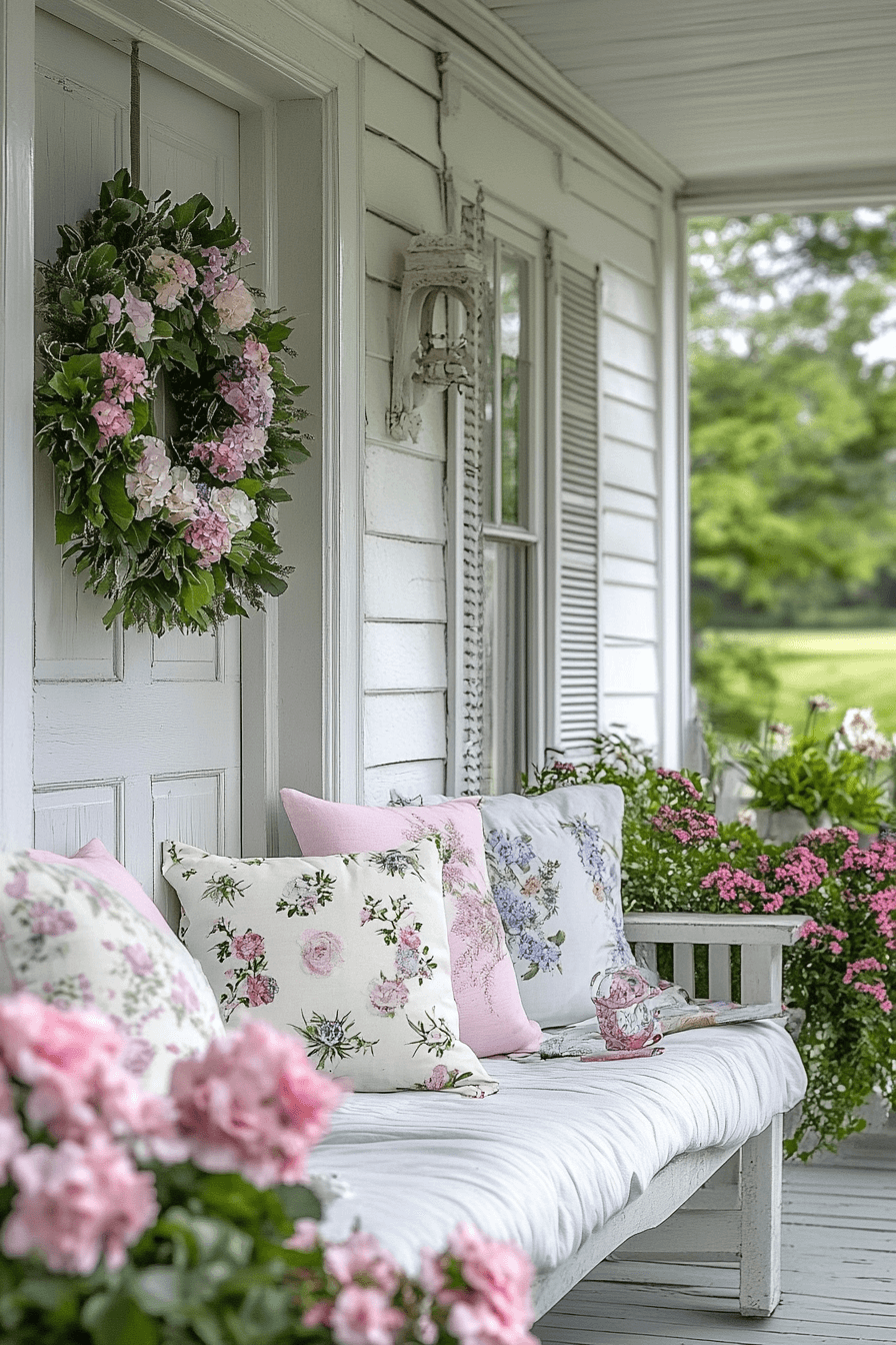 easter porch decor