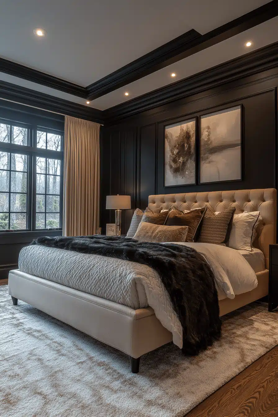 Luxury bedroom master