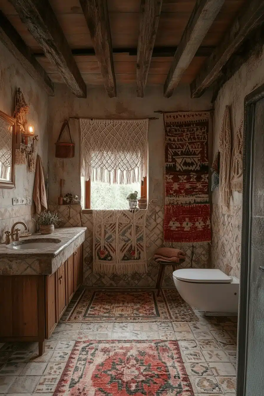 retro bathrooms