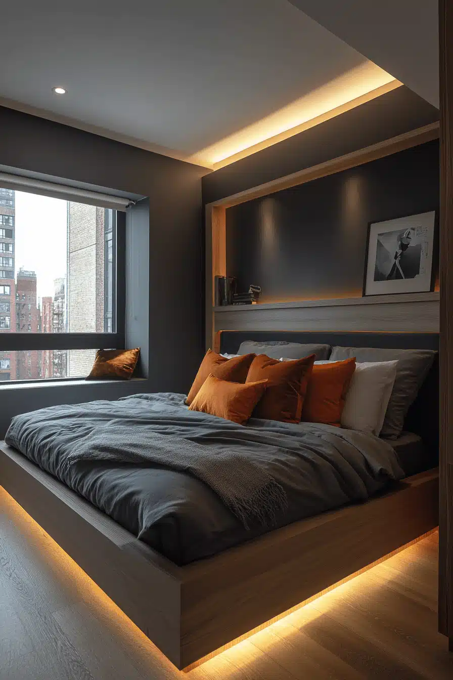 minimalistic elegant bedroom ideas