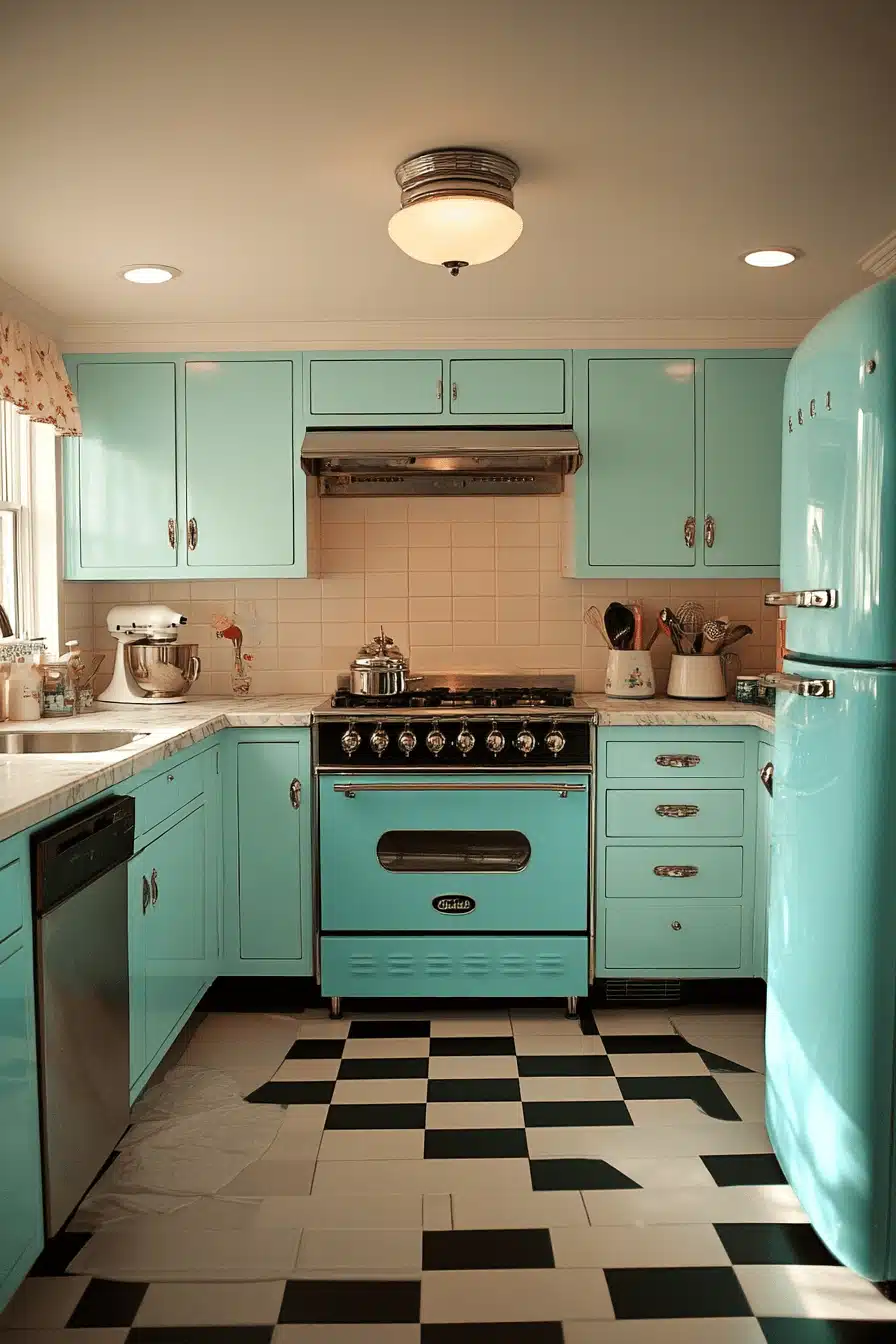retro kitchen
