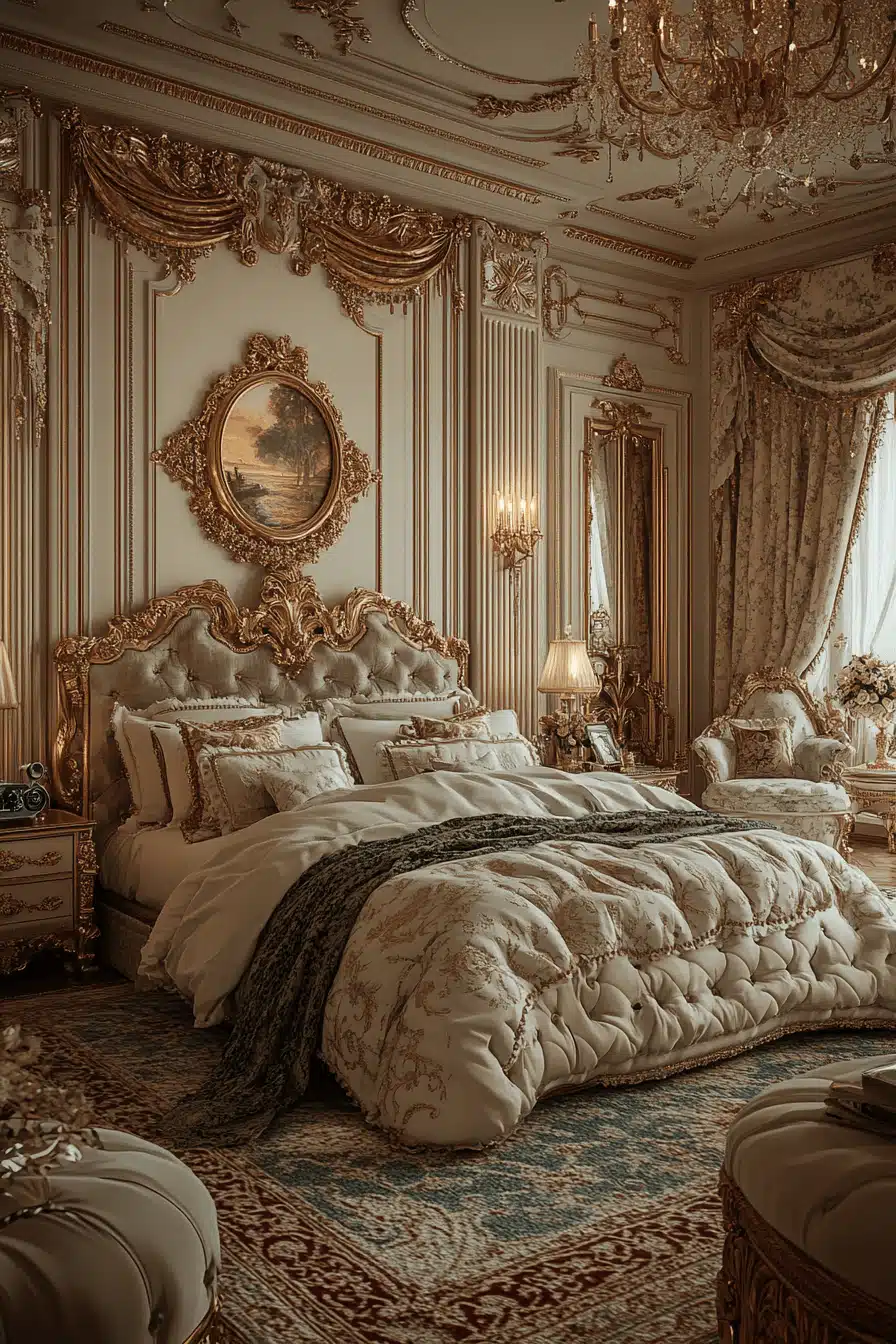 retro bedroom