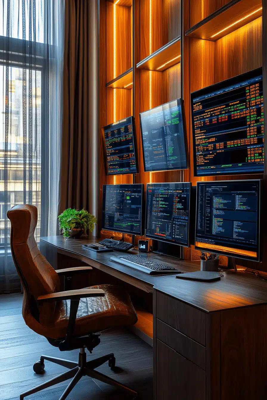 Classy man cave