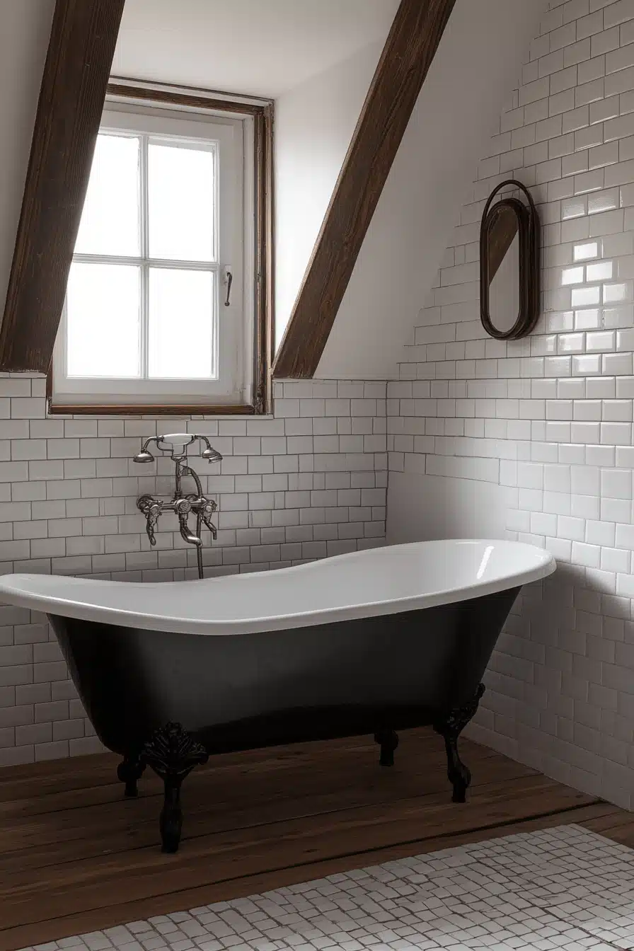 retro bathrooms