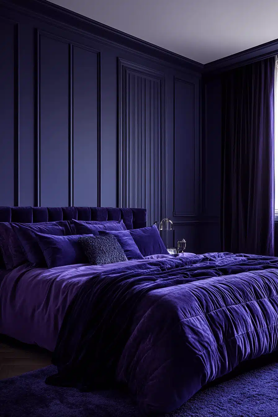 minimalistic bedroom ideas dark