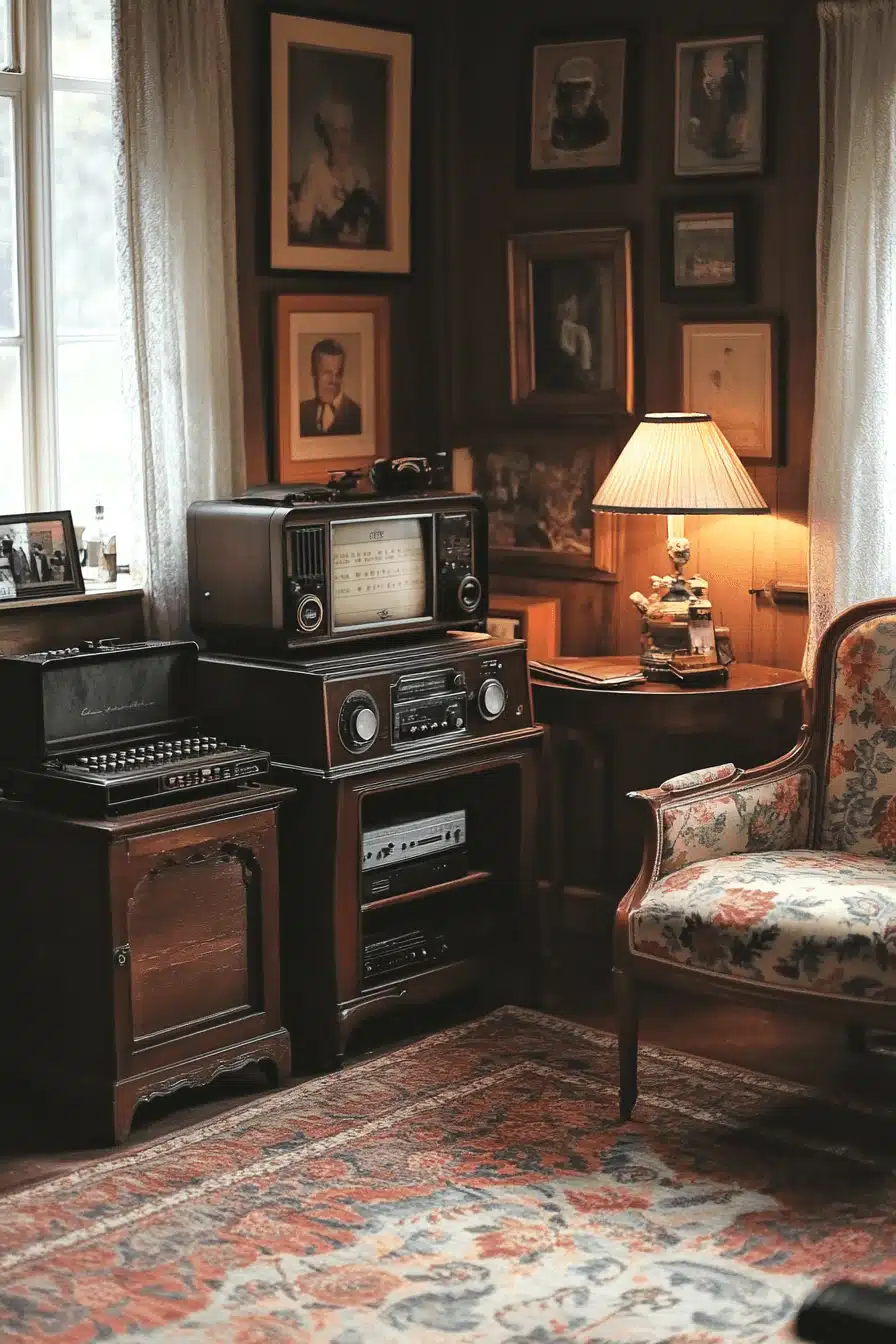 retro living rooms
