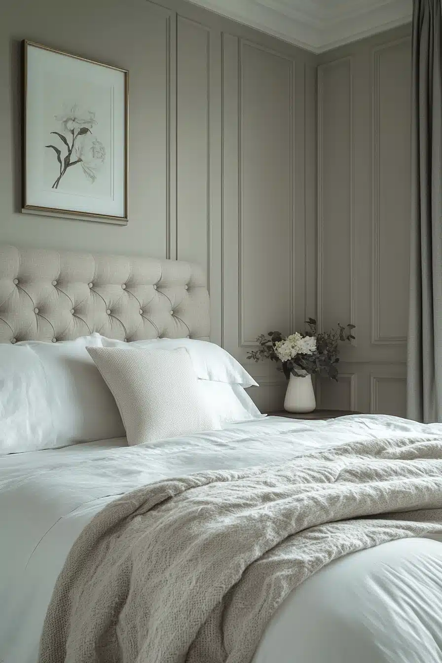 minimalistic vintage bedroom ideas