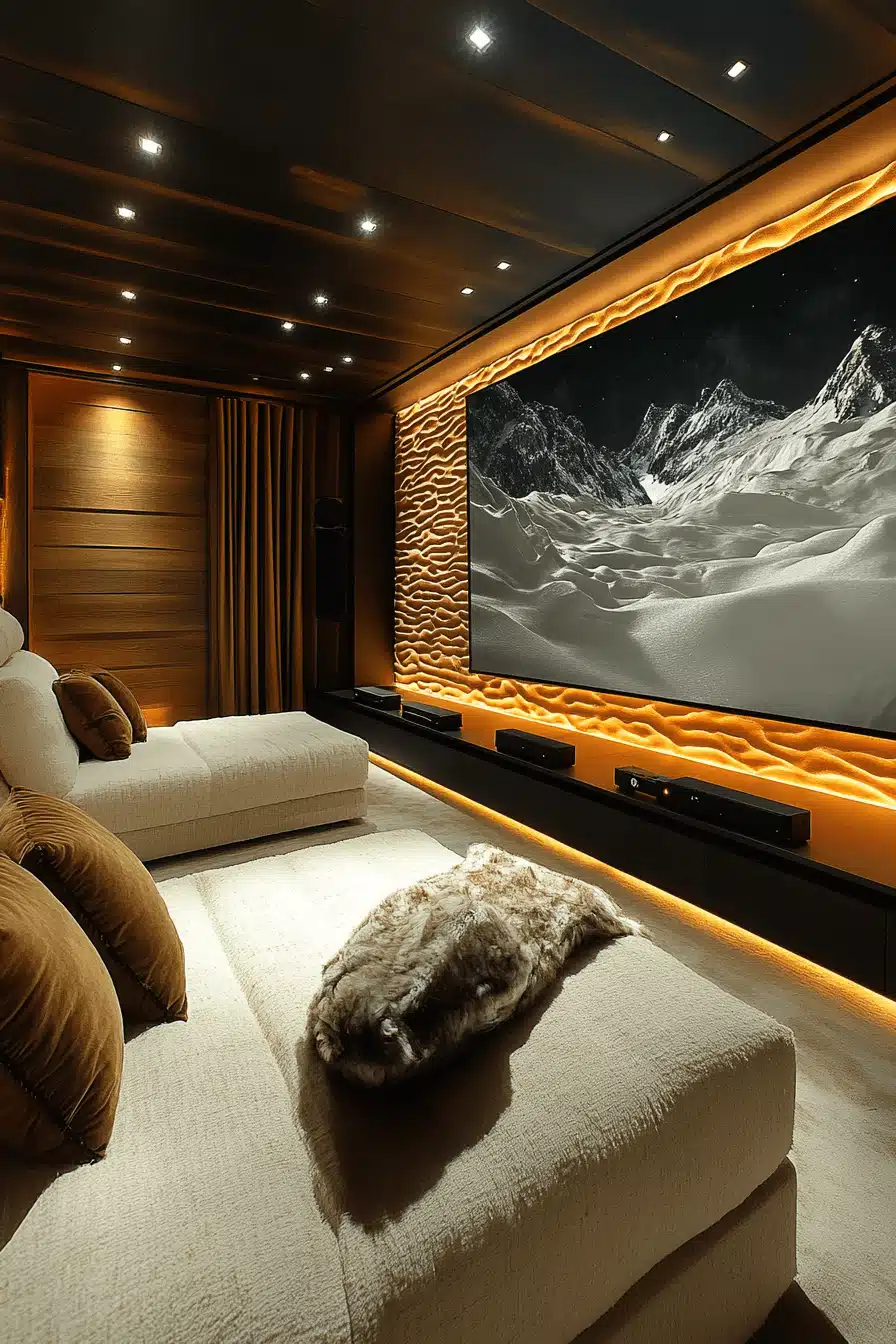 Classy man cave