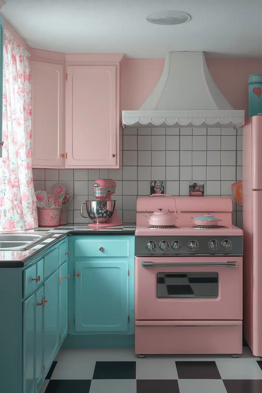 retro kitchen
