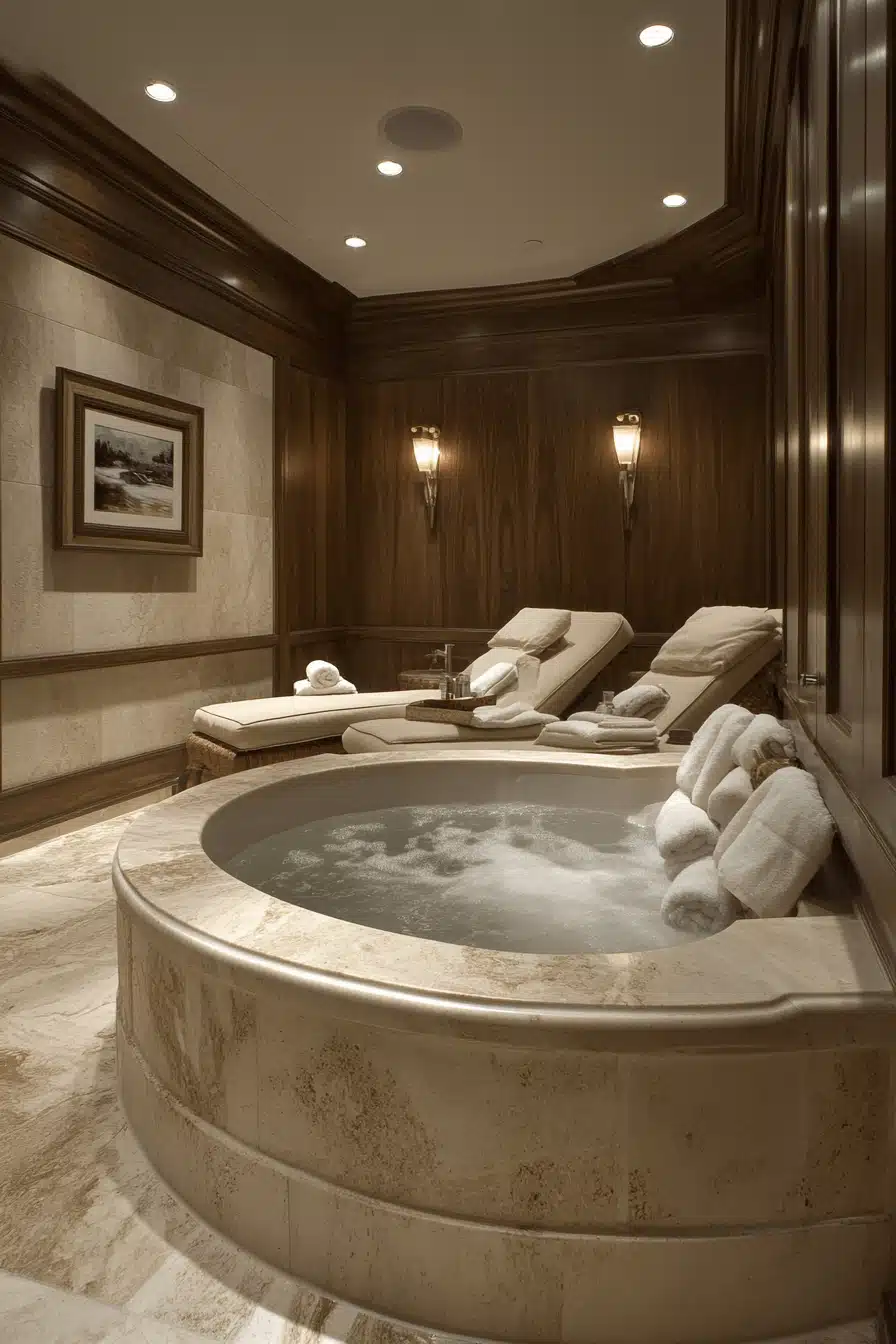 Classy man cave