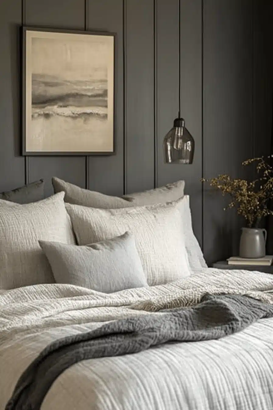cozy neutral bedroom