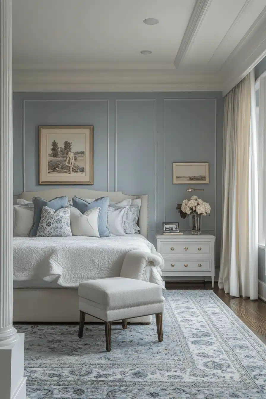 minimalistic vintage bedroom ideas