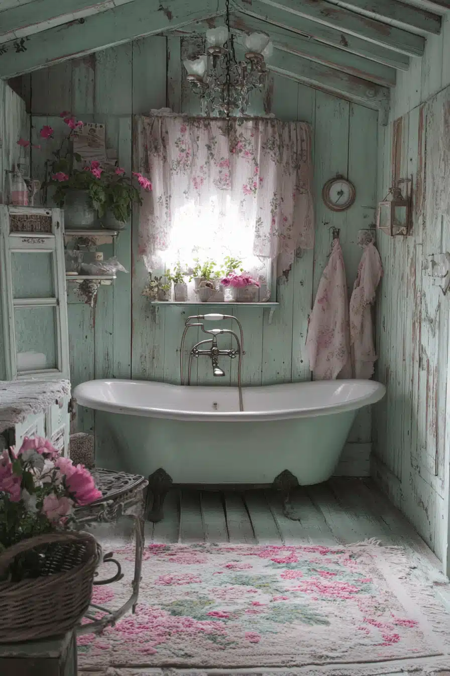 retro bathrooms