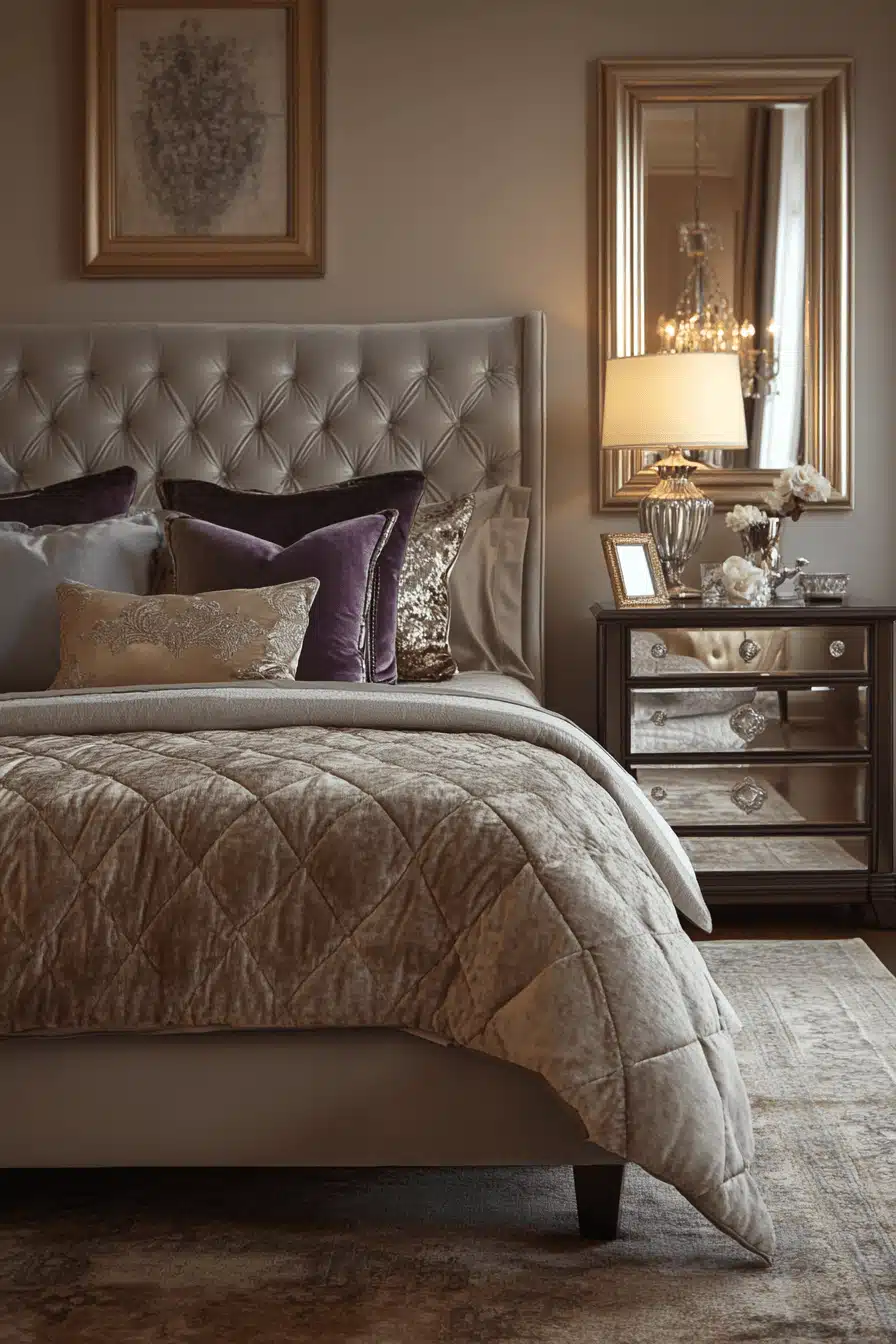 retro bedroom