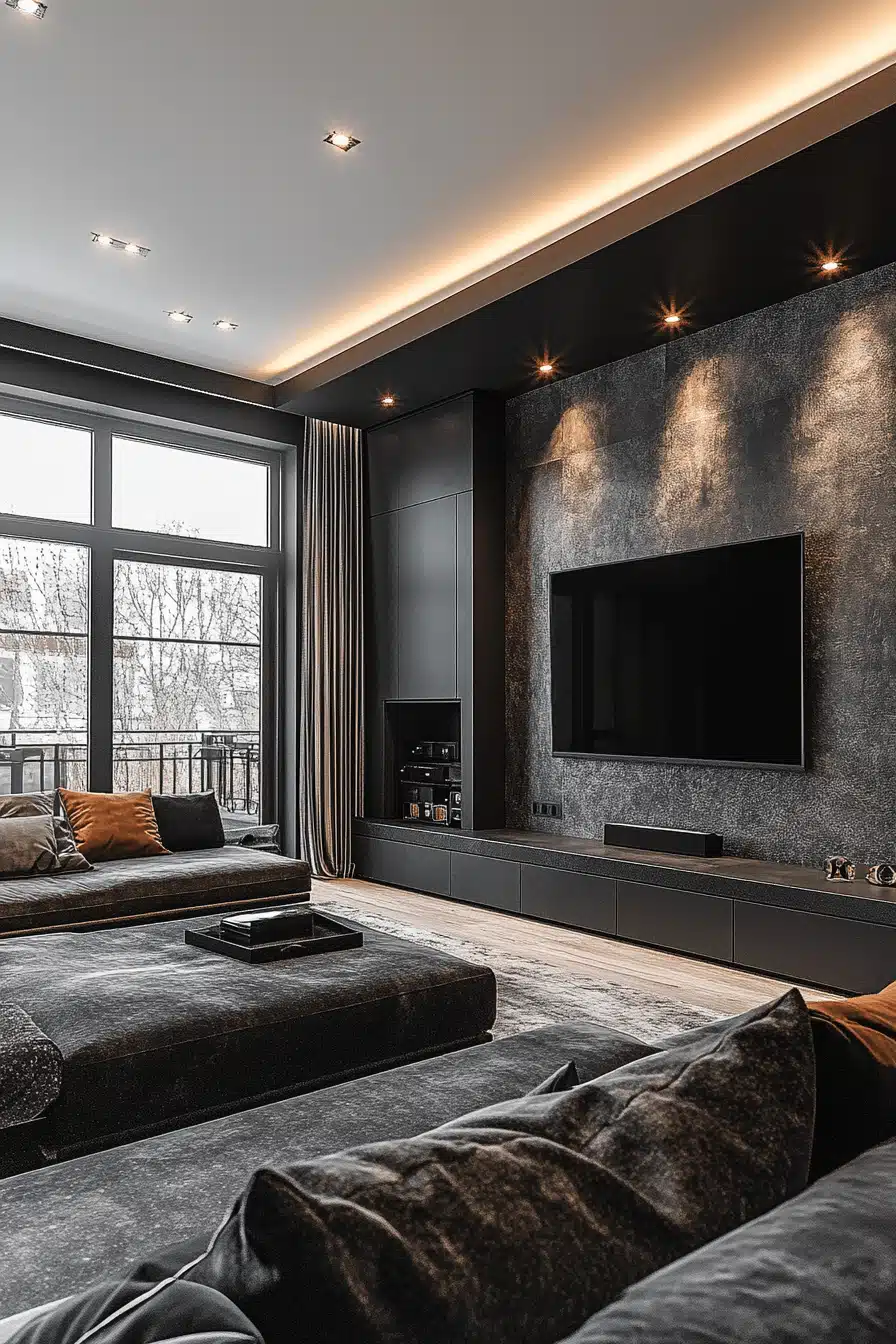 Classy man cave