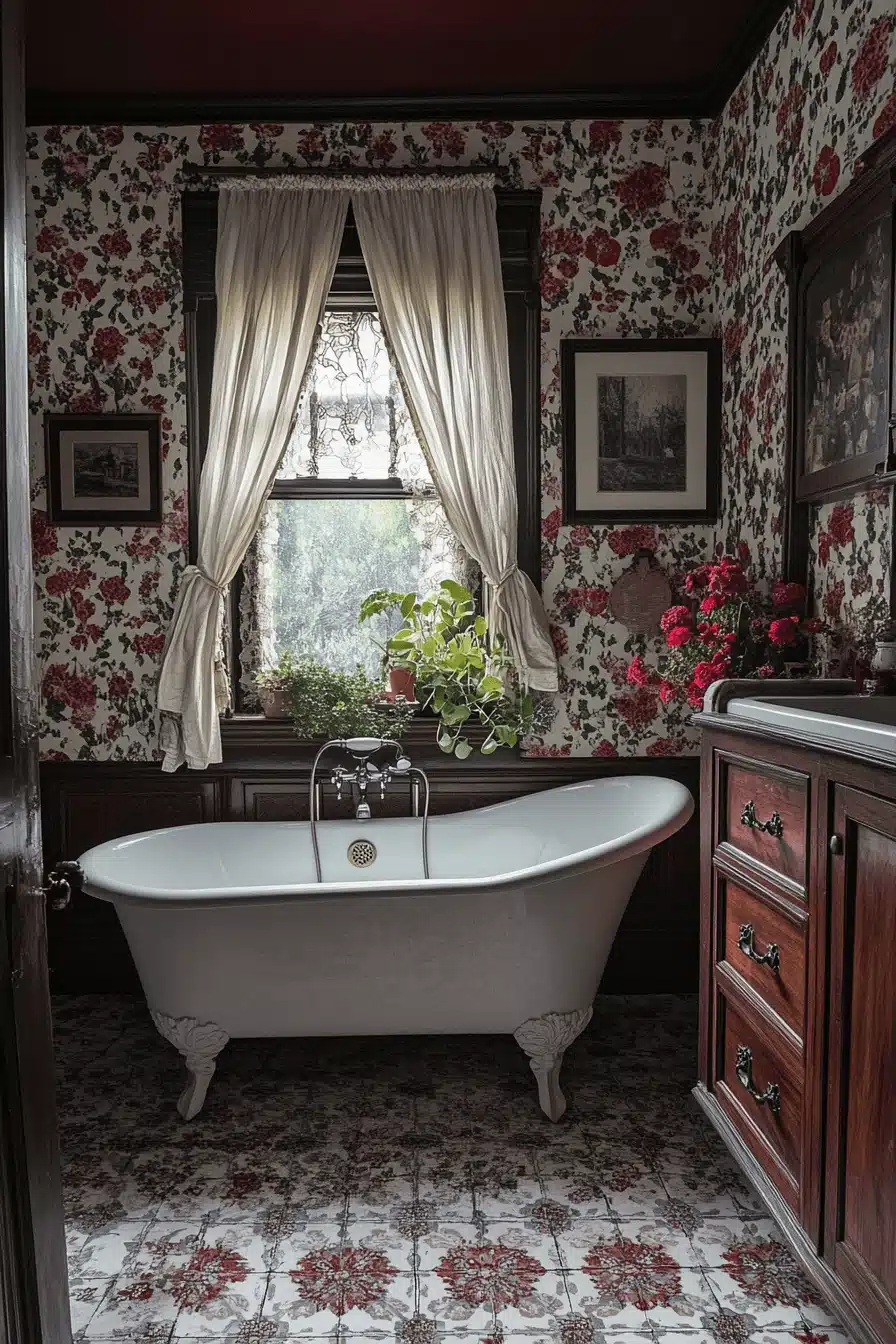 retro bathrooms