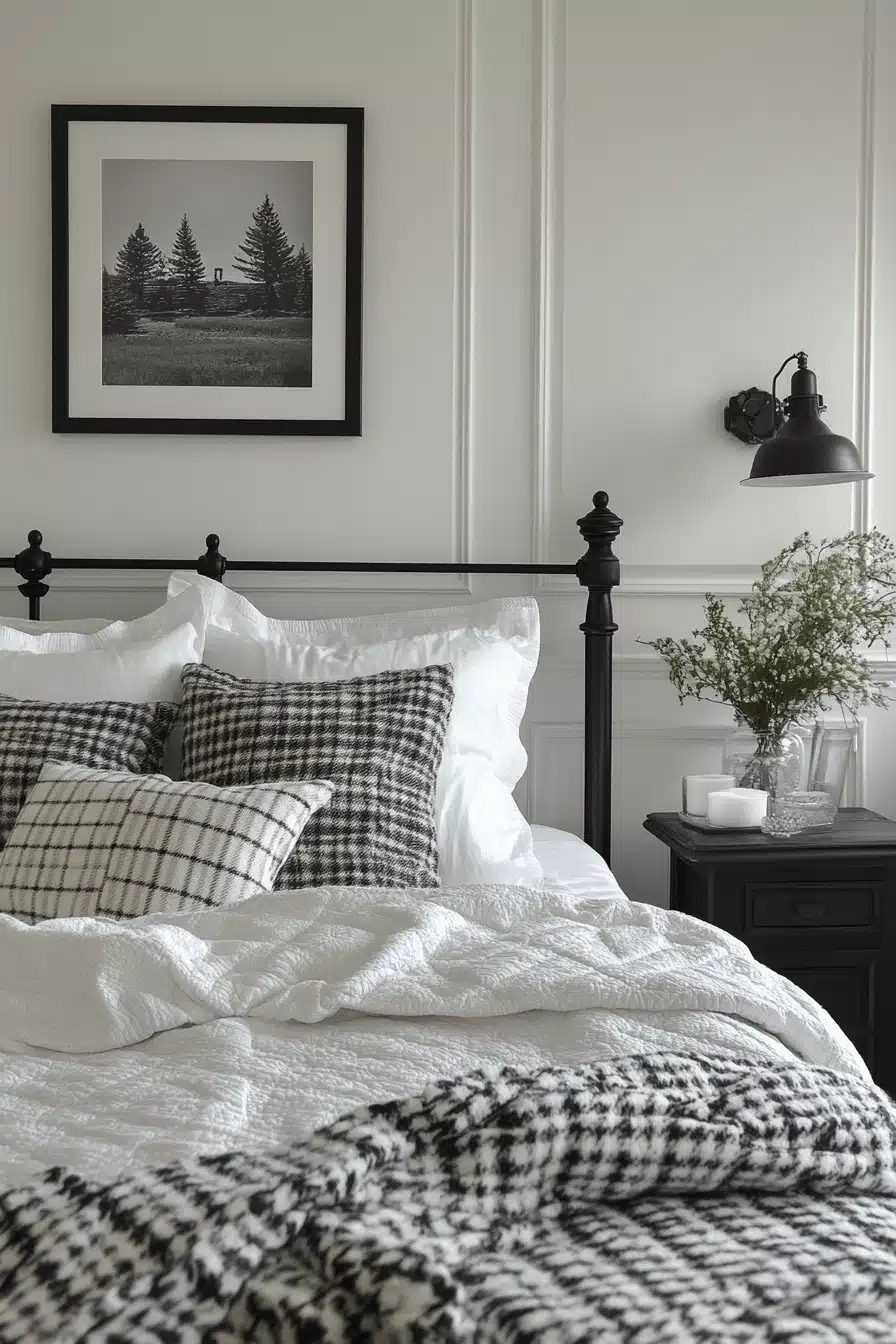 minimalistic vintage bedroom ideas