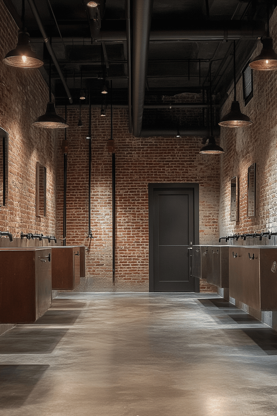 Industrial restroom