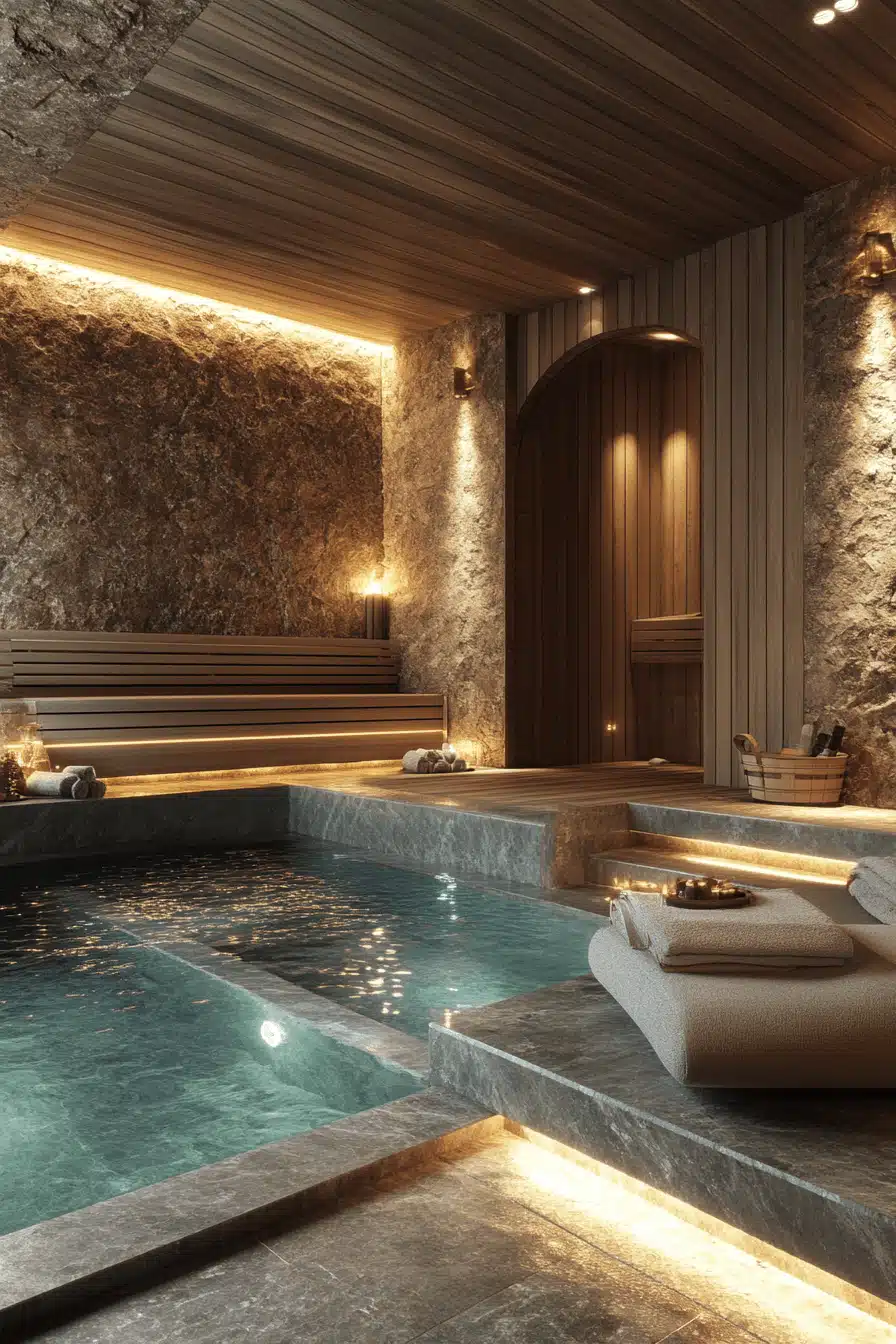 Classy man cave