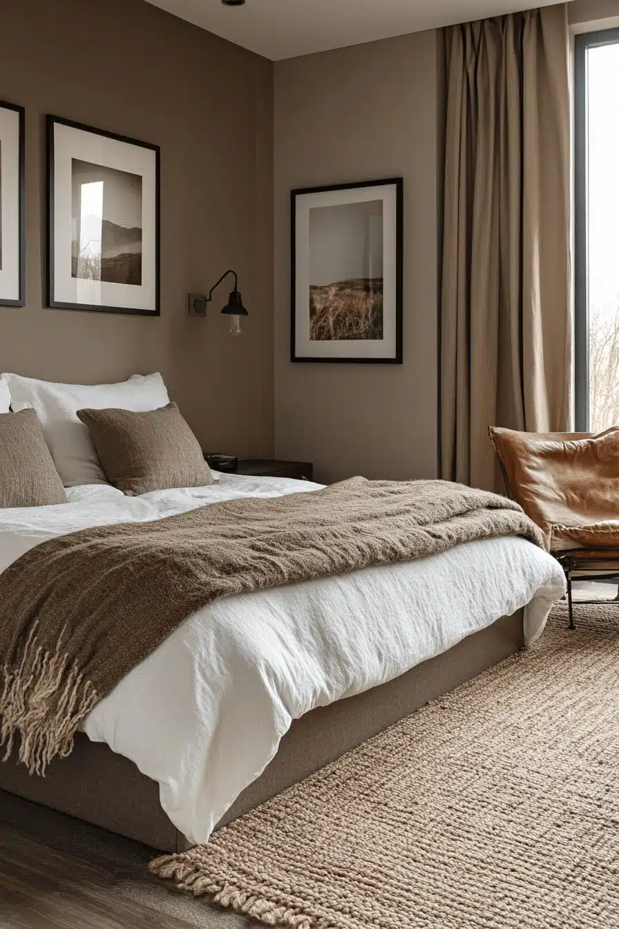 minimalistic bedroom ideas dark