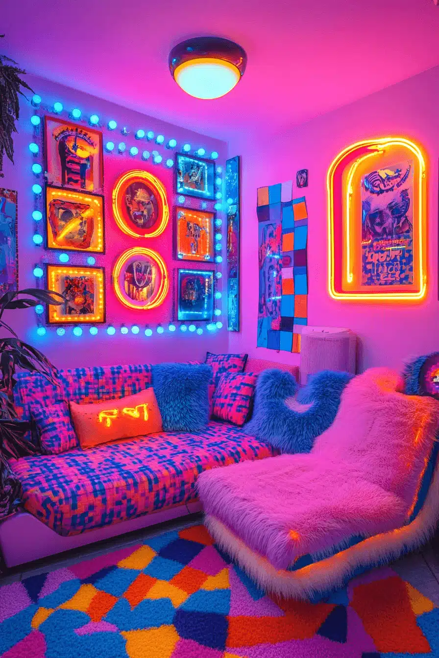 retro living rooms