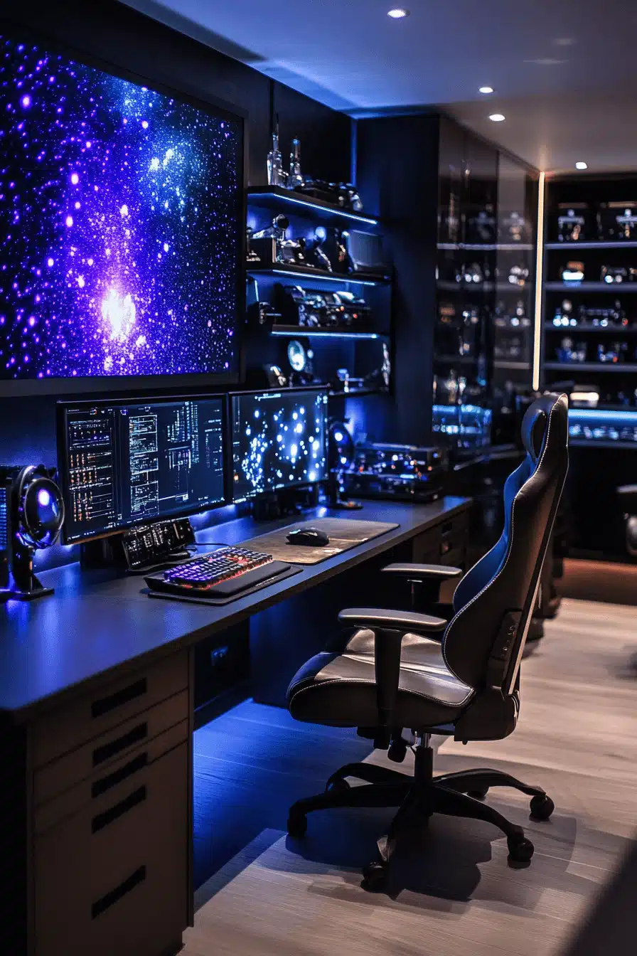 Classy man cave