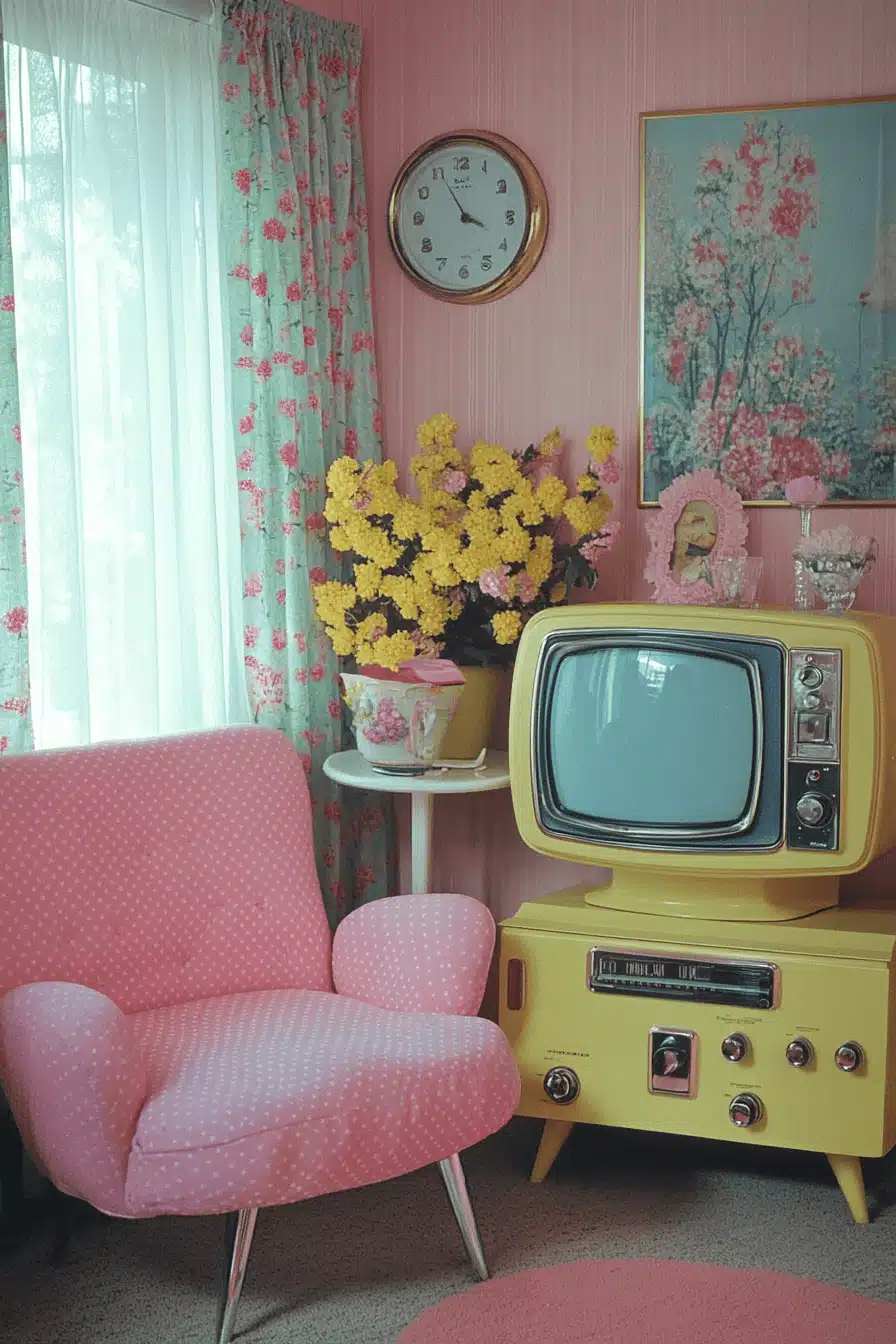 retro living rooms