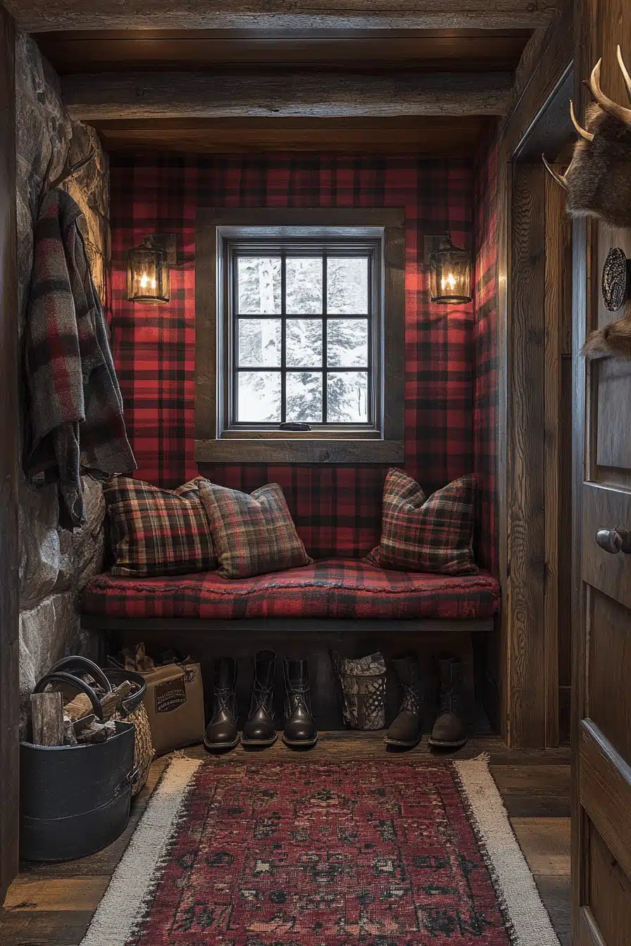 cozy winter cabin aesthetic