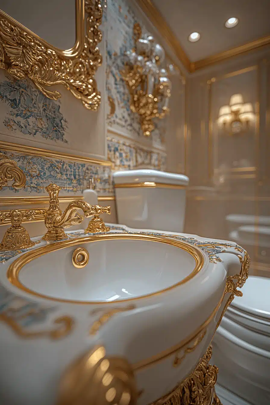 retro bathrooms