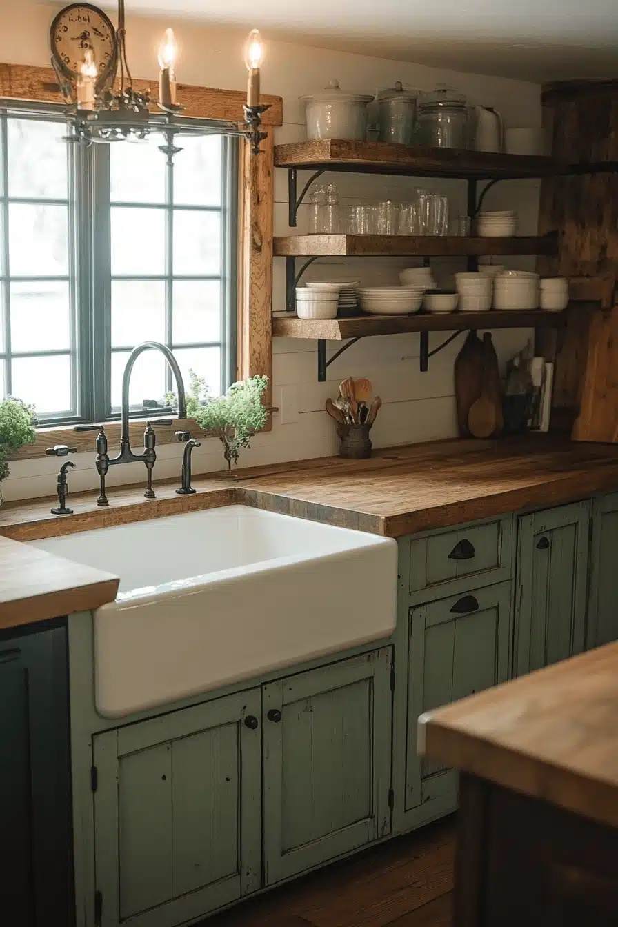 retro kitchen