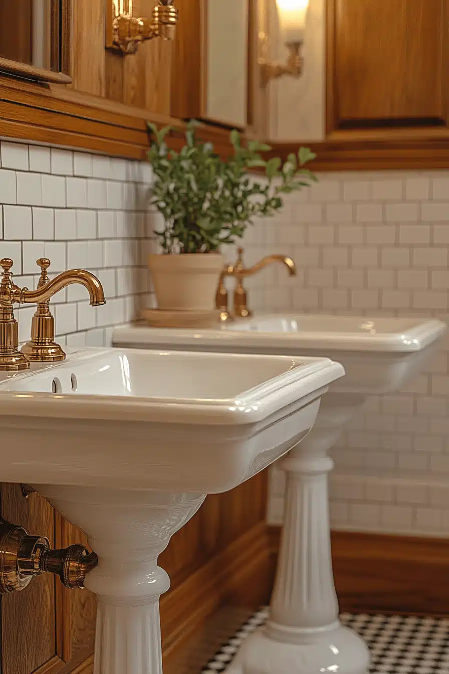 retro bathrooms