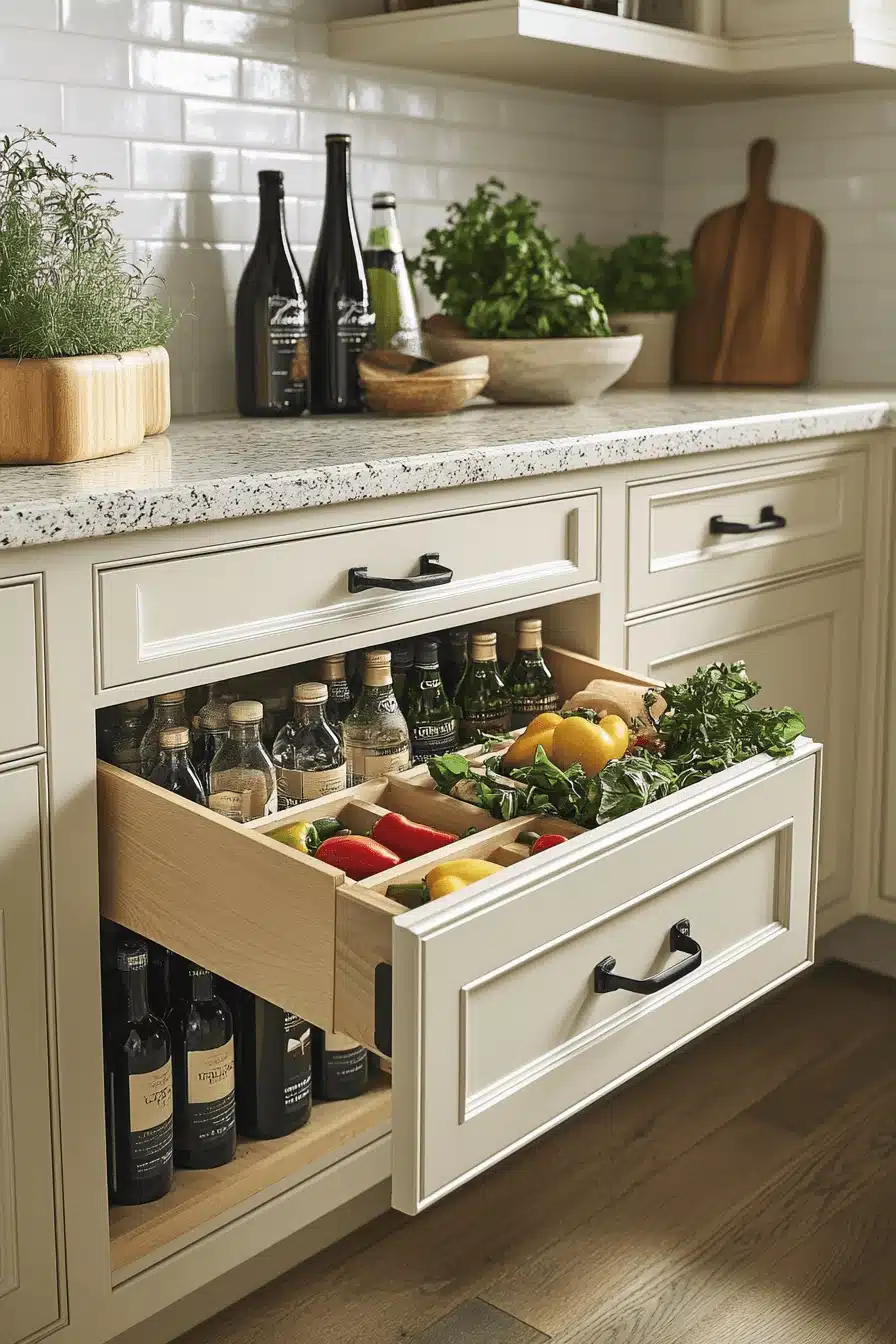 off white kitchen cabinets