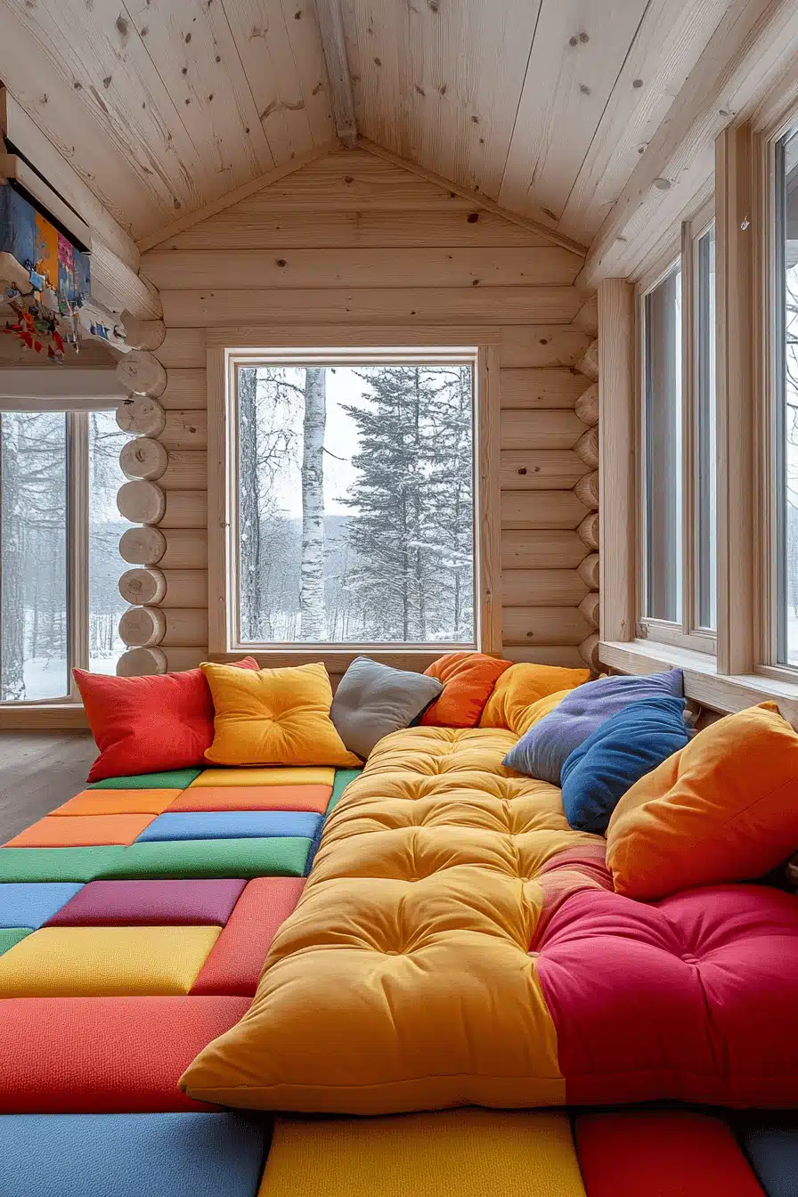 cozy winter cabin aesthetic