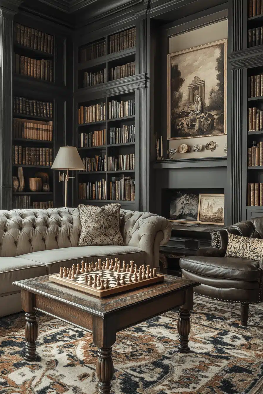 Classy man cave