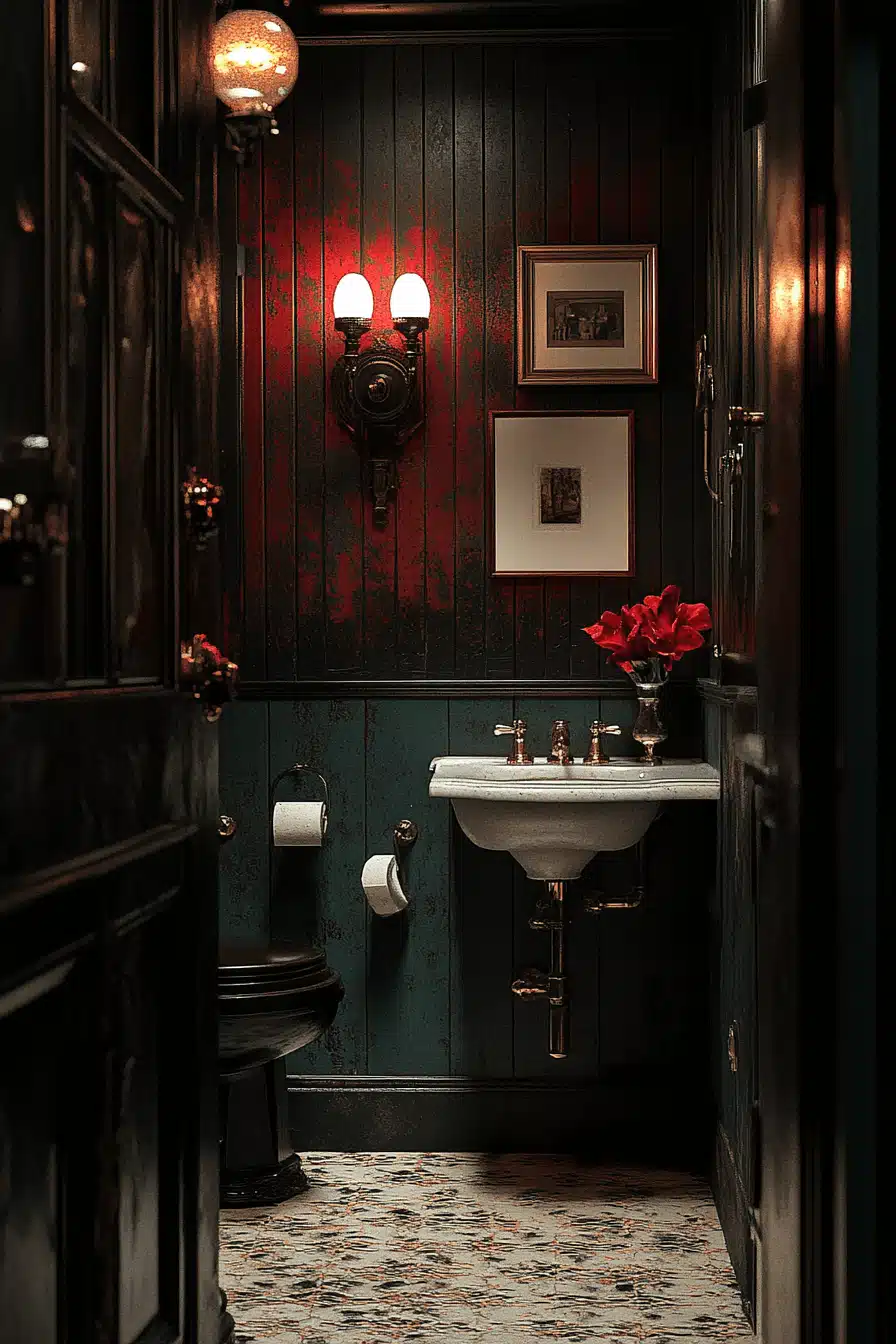 retro bathrooms