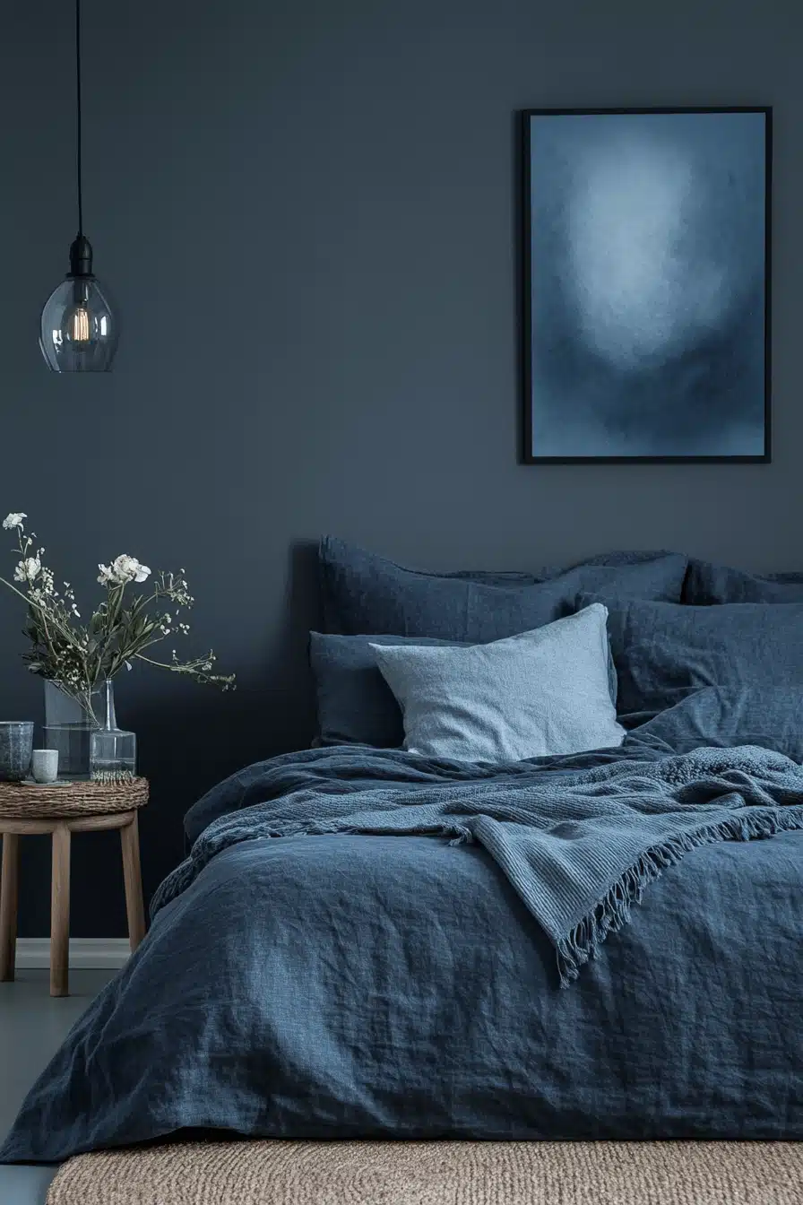 minimalistic bedroom ideas dark