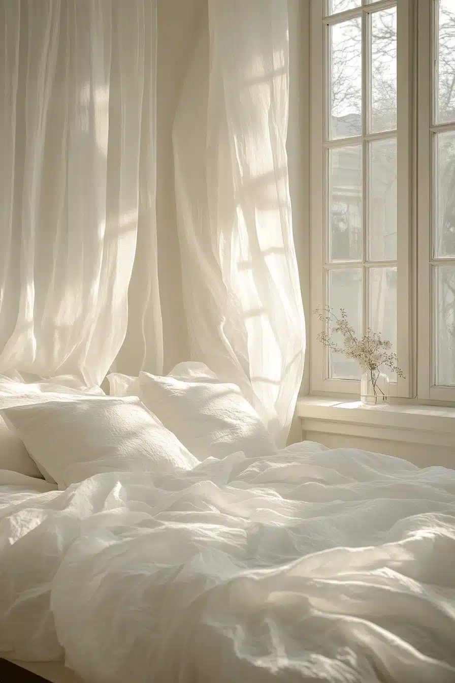 cozy neutral bedroom