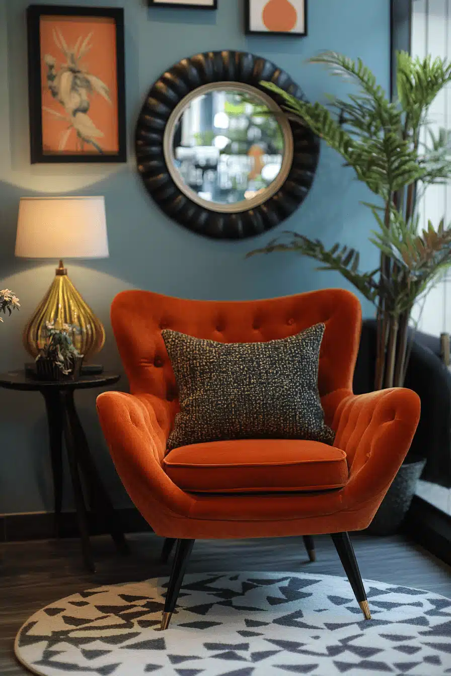 retro living rooms