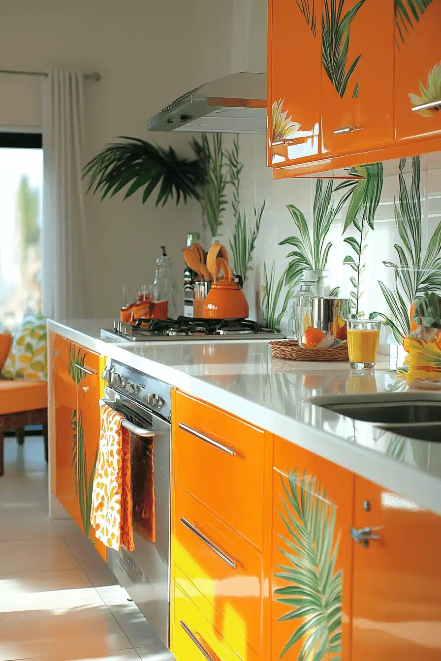 retro kitchen